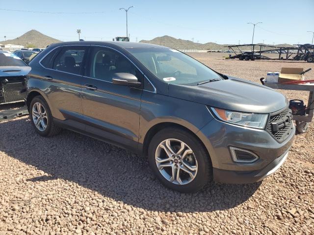 2FMPK3K93JBB07416 - 2018 FORD EDGE TITANIUM GRAY photo 4