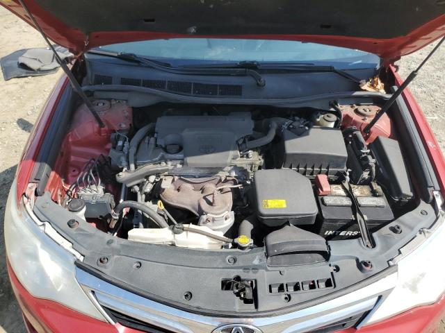 4T1BF1FK0EU766442 - 2014 TOYOTA CAMRY L RED photo 11