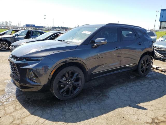 3GNKBGRS1KS576926 - 2019 CHEVROLET BLAZER 2LT GRAY photo 1