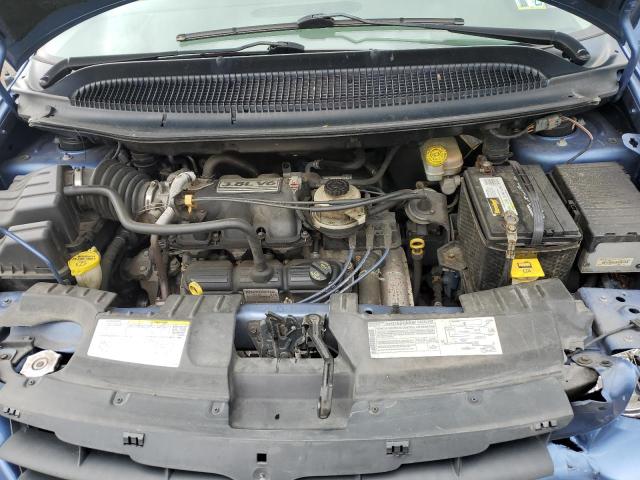 2A4GP54L97R152106 - 2007 CHRYSLER TOWN & COU TOURING ლურჯი ფოტო 12