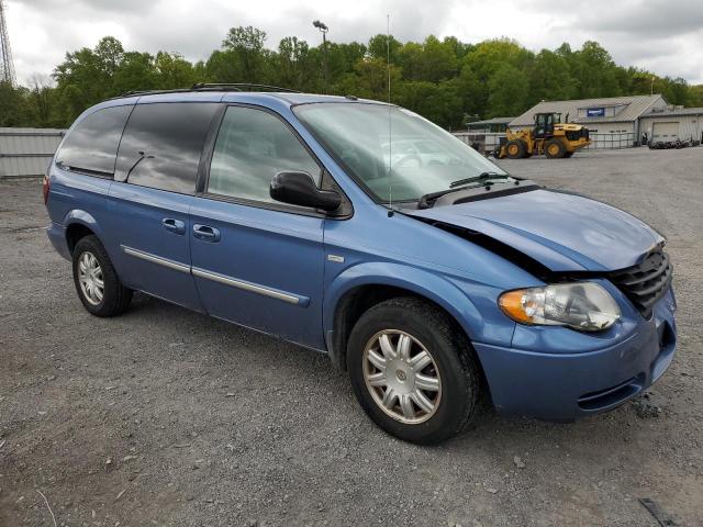 2A4GP54L97R152106 - 2007 CHRYSLER TOWN & COU TOURING ლურჯი ფოტო 4