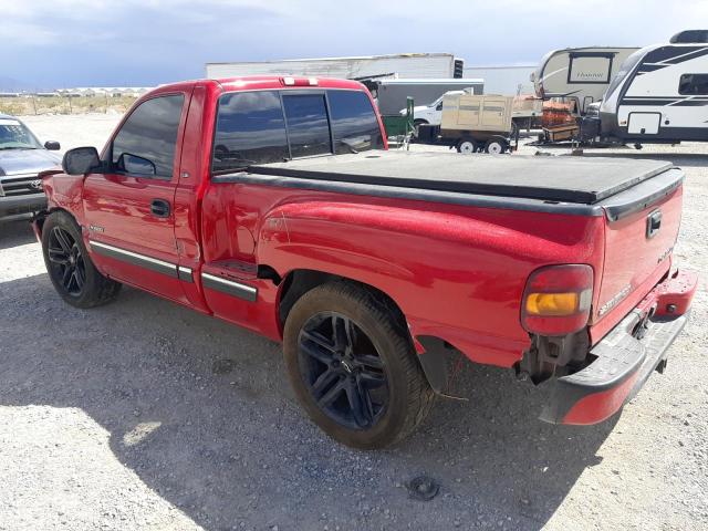 1GCEC14TX2Z269239 - 2002 CHEVROLET 1500 C1500 RED photo 2