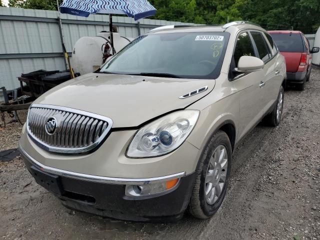 5GAKVCED1BJ164198 - 2011 BUICK ENCLAVE CXL CREAM photo 2