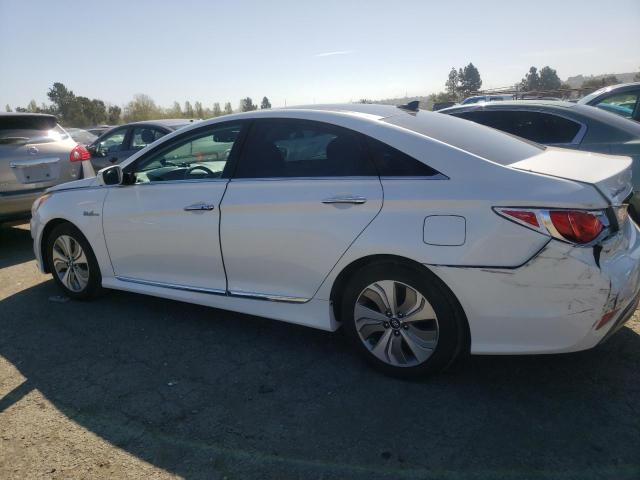 KMHEC4A43EA106980 - 2014 HYUNDAI SONATA HYBRID WHITE photo 2