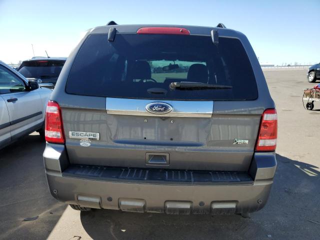 1FMCU0EG5BKB78738 - 2011 FORD ESCAPE LIMITED GRAY photo 6