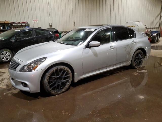 JN1CV6AR0BM404493 - 2011 INFINITI G37 SILVER photo 1