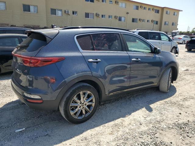 KNDP63AC3L7676400 - 2020 KIA SPORTAGE S BLUE photo 3