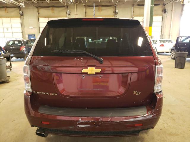 2CNDL537786042226 - 2008 CHEVROLET EQUINOX SPORT RED photo 6