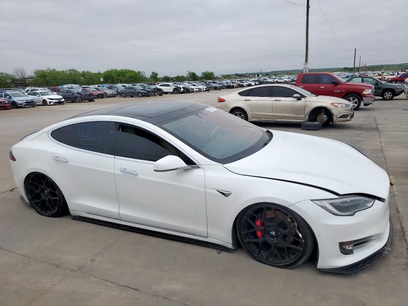 5YJSA1E43HF205512 - 2017 TESLA MODEL S WHITE photo 1