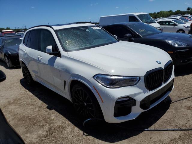 5UXCR4C08M9F15837 - 2021 BMW X5 SDRIVE 40I WHITE photo 4