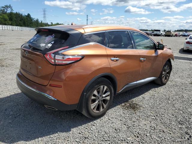 5N1AZ2MG8GN110509 - 2016 NISSAN MURANO S ORANGE photo 3