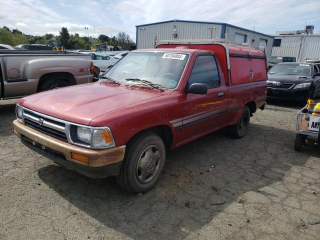 JT4RN81P3R5180996 - 1994 TOYOTA PICKUP 1/2 TON SHORT WHEELBASE DX RED photo 1