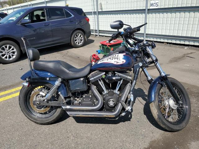 1HD1GX417DC311519 - 2013 HARLEY-DAVIDSON FXDB DYNA STREET BOB BLUE photo 1