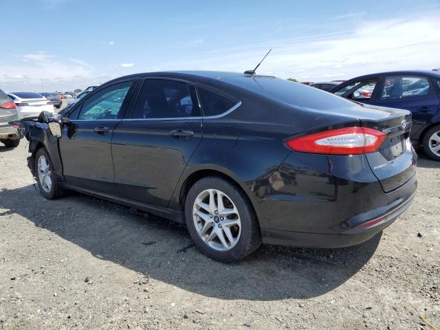 3FA6P0HD5ER242213 - 2014 FORD FUSION SE BLACK photo 2