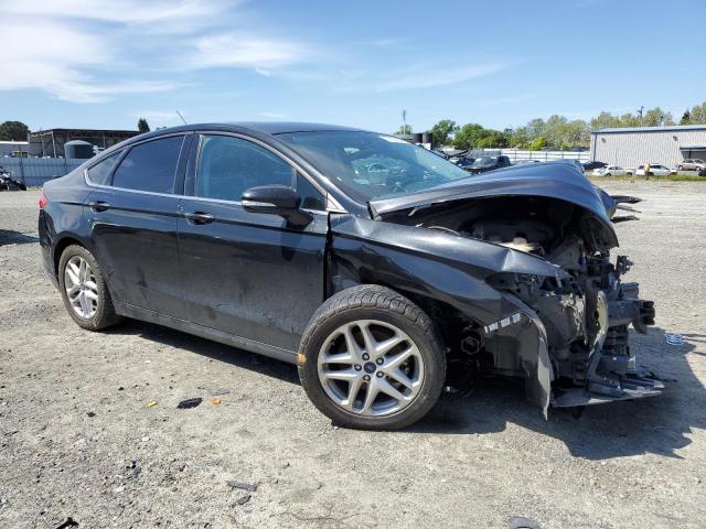 3FA6P0HD5ER242213 - 2014 FORD FUSION SE BLACK photo 4