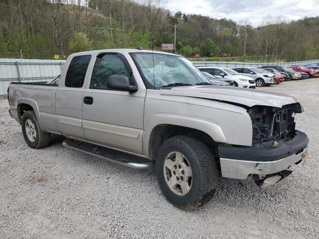 1GCEK19B95E142335 - 2005 CHEVROLET SILVERADO K1500 SILVER photo 4