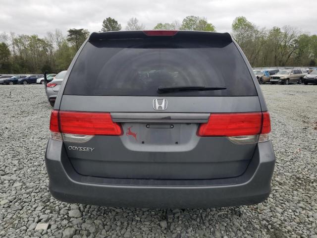 5FNRL3H6XAB101123 - 2010 HONDA ODYSSEY EXL GRAY photo 6