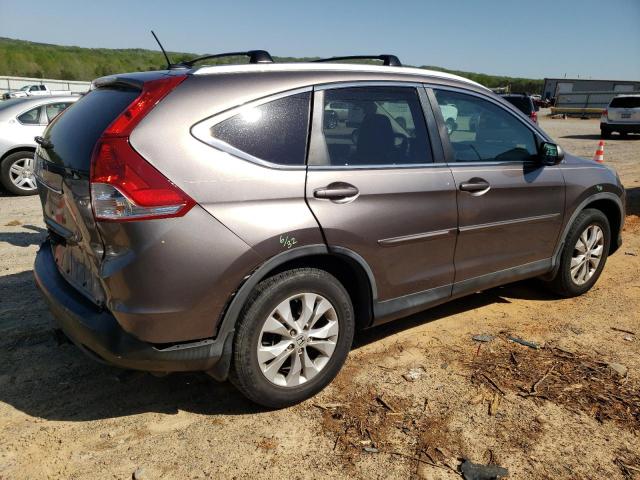 5J6RM3H77EL006490 - 2014 HONDA CR-V EXL GRAY photo 3