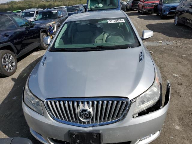 1G4GC5EG0AF130024 - 2010 BUICK LACROSSE CXL SILVER photo 5