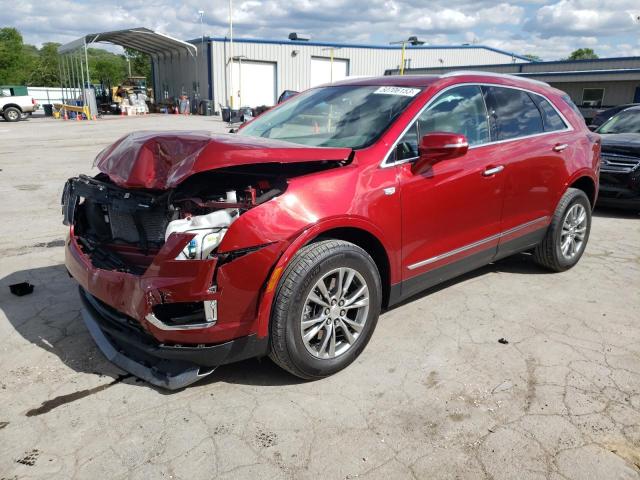 1GYKNCRS0MZ116603 - 2021 CADILLAC XT5 PREMIUM LUXURY MAROON photo 1