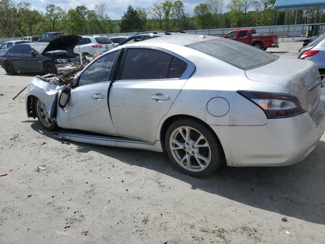 1N4AA5AP6CC806363 - 2012 NISSAN MAXIMA S SILVER photo 2