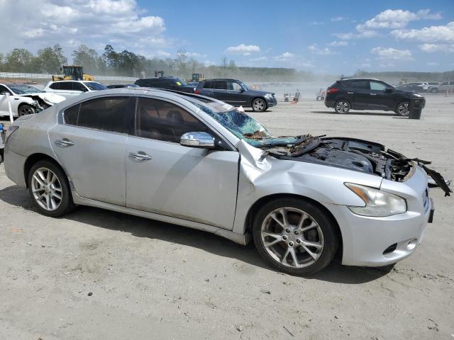 1N4AA5AP6CC806363 - 2012 NISSAN MAXIMA S SILVER photo 4