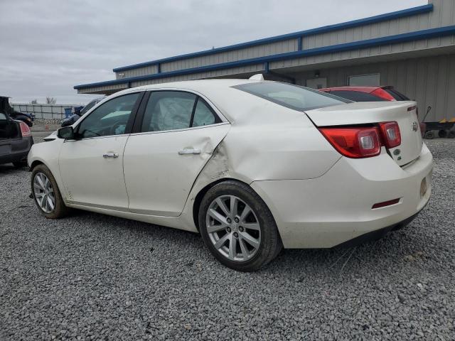 1G11H5SLXEF282680 - 2014 CHEVROLET MALIBU LTZ WHITE photo 2