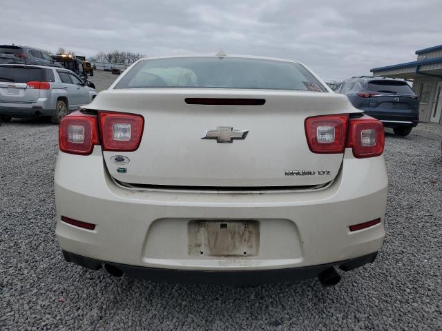 1G11H5SLXEF282680 - 2014 CHEVROLET MALIBU LTZ WHITE photo 6