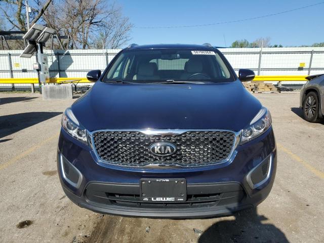 5XYPGDA31HG303871 - 2017 KIA SORENTO LX BLUE photo 5