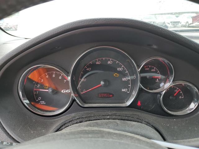 1G2ZG57N694221713 - 2009 PONTIAC G6 SILVER photo 9
