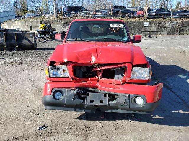 1FTYR15E29PA07264 - 2009 FORD RANGER SUPER CAB RED photo 5