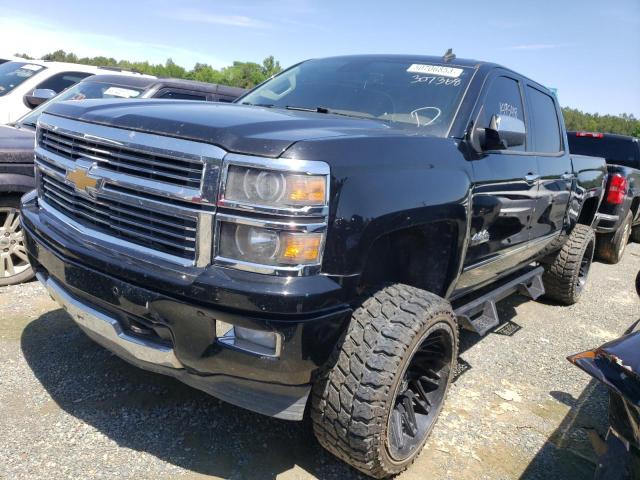 3GCUKTEJXEG307368 - 2014 CHEVROLET SILVERADO K1500 HIGH COUNTRY BLACK photo 1