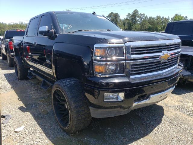 3GCUKTEJXEG307368 - 2014 CHEVROLET SILVERADO K1500 HIGH COUNTRY BLACK photo 4