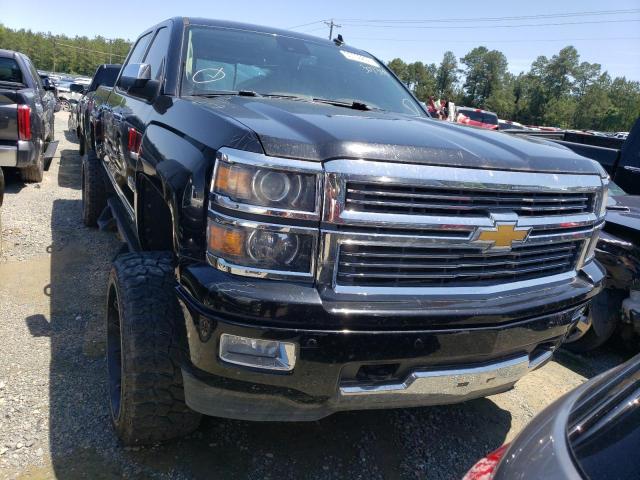 3GCUKTEJXEG307368 - 2014 CHEVROLET SILVERADO K1500 HIGH COUNTRY BLACK photo 5