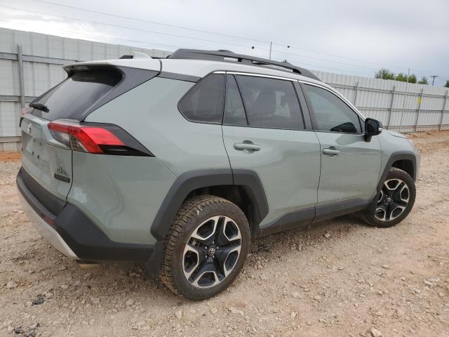 2T3J1RFV7KW030068 - 2019 TOYOTA RAV4 ADVENTURE TEAL photo 3