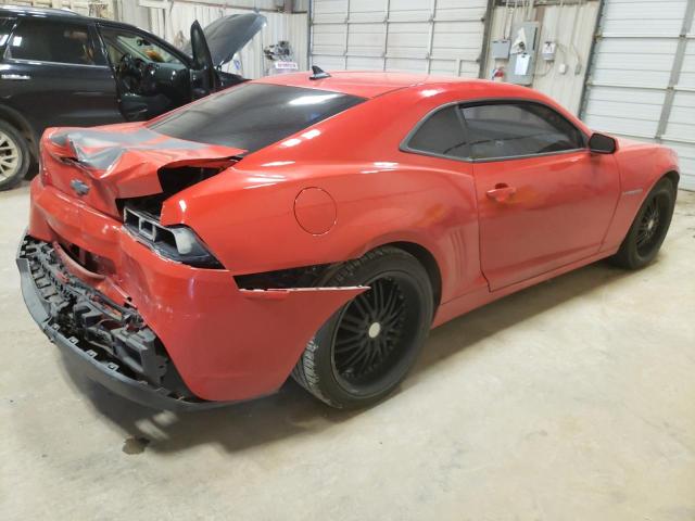 2G1FA1E38E9186568 - 2014 CHEVROLET CAMARO LS RED photo 3