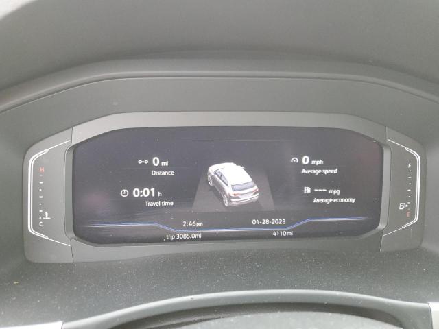 1V2HE2CA6PC207424 - 2023 VOLKSWAGEN ATLAS CROS SE BLACK photo 9