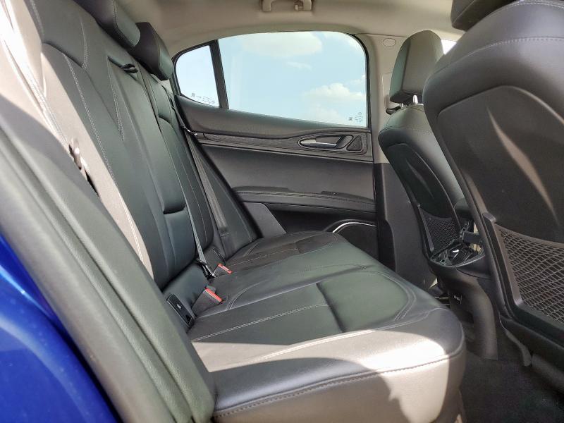 ZASPAKAN7M7D11186 - 2021 ALFA ROMEO STELVIO SPORT Blau Foto 10