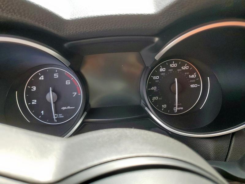 ZASPAKAN7M7D11186 - 2021 ALFA ROMEO STELVIO SPORT Blau Foto 9