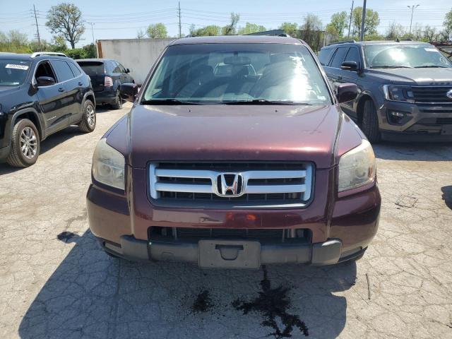 5FNYF18268B010803 - 2008 HONDA PILOT VP BURGUNDY photo 5