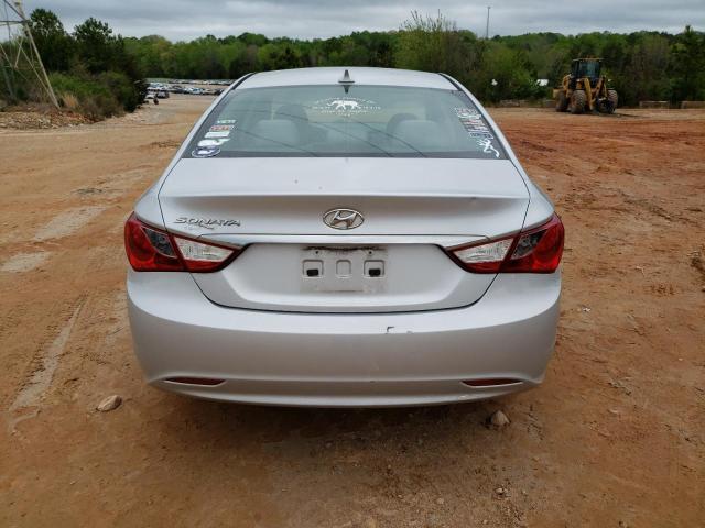 5NPEB4AC2DH679780 - 2013 HYUNDAI SONATA GLS SILVER photo 6