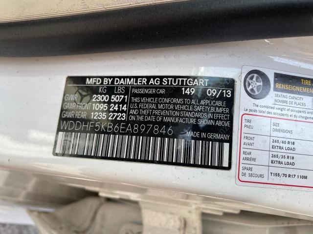 WDDHF5KB6EA897846 - 2014 MERCEDES-BENZ E 350 WHITE photo 10