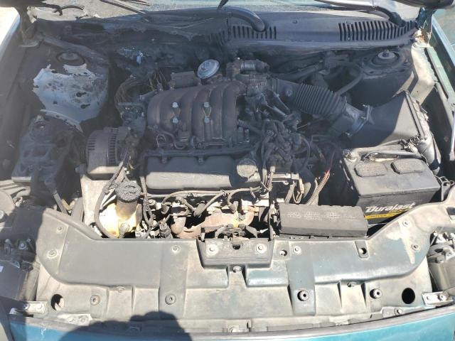 1FALP51U3VG255592 - 1997 FORD TAURUS G GREEN photo 11