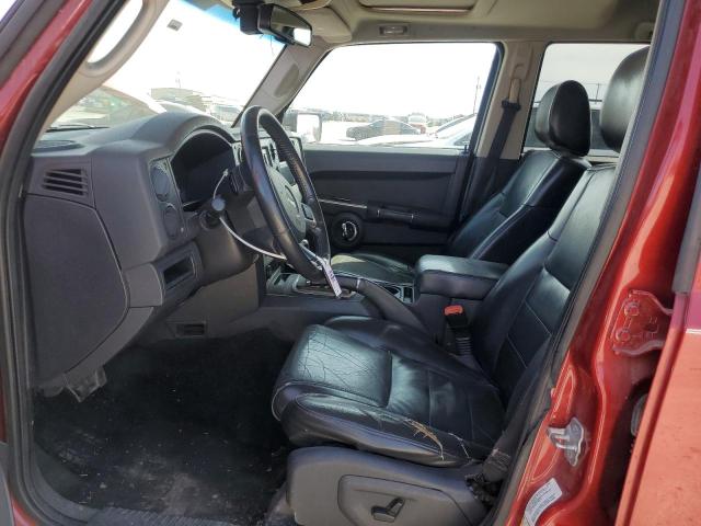 1J4RG4GK0AC156826 - 2010 JEEP COMMANDER SPORT Կարմիր լուսանկար 7