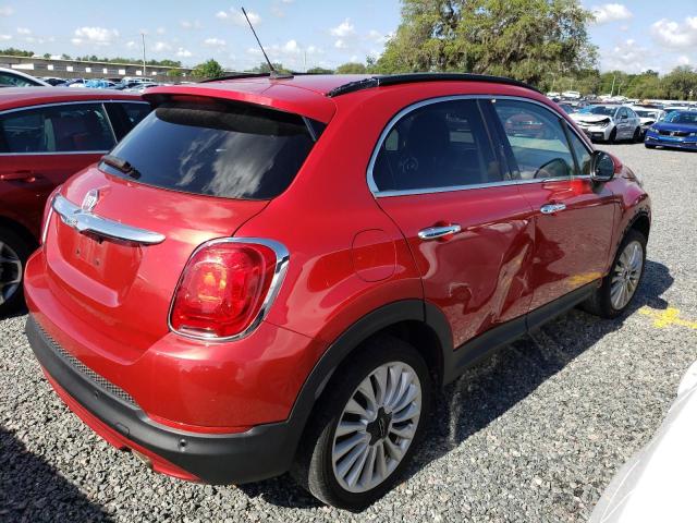 ZFBCFXDT0GP388067 - 2016 FIAT 500X LOUNGE RED photo 3