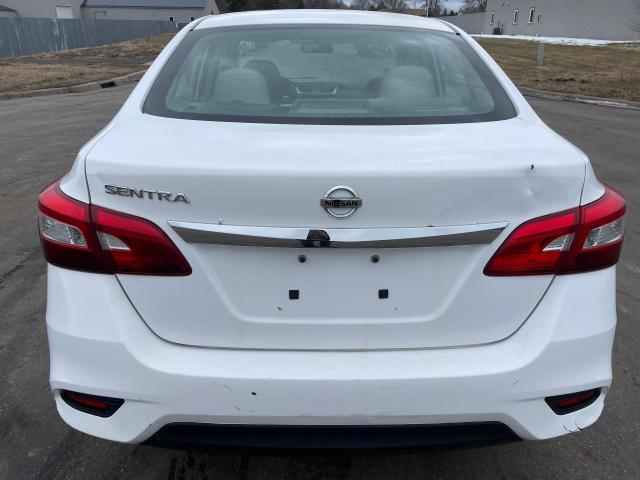 3N1AB7AP6GY313513 - 2016 NISSAN SENTRA S WHITE photo 13