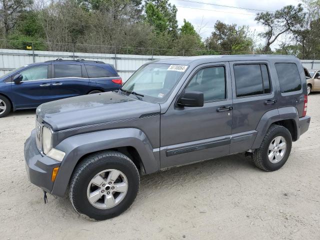 1C4PJLAK6CW103759 - 2012 JEEP LIBERTY SPORT GRAY photo 1