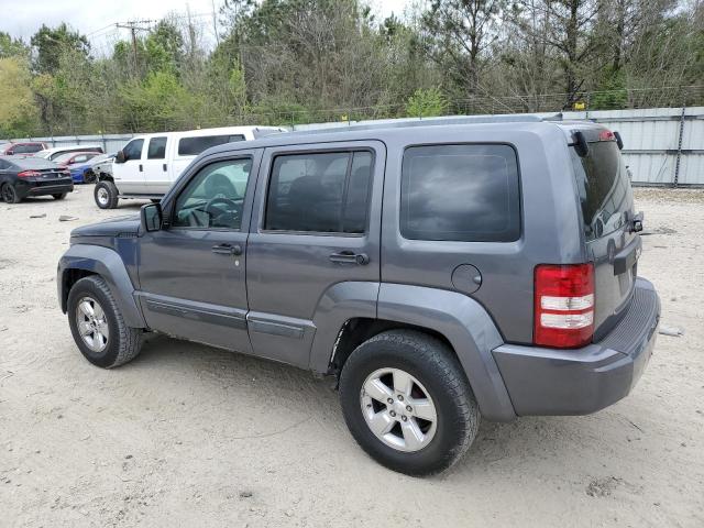 1C4PJLAK6CW103759 - 2012 JEEP LIBERTY SPORT GRAY photo 2