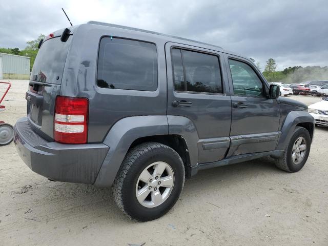 1C4PJLAK6CW103759 - 2012 JEEP LIBERTY SPORT GRAY photo 3