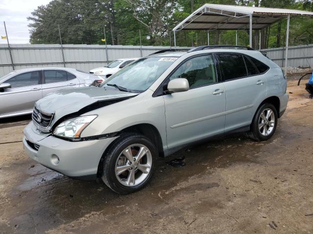 JTJGW31U972003460 - 2007 LEXUS RX 400H SILVER photo 1